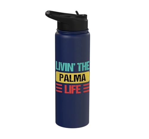 Palma Name Stainless Steel Insulated Water Bottle