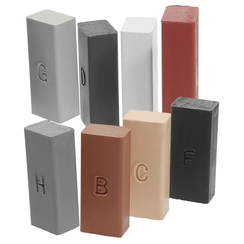 Milisten Kit Reparación Azulejos Cerámicos con Cera de Relleno para Grietas y Astillas Colores para Suelos y Muebles Fácil Aplicación con Soldador Restauración Duradera y Acabado Natural