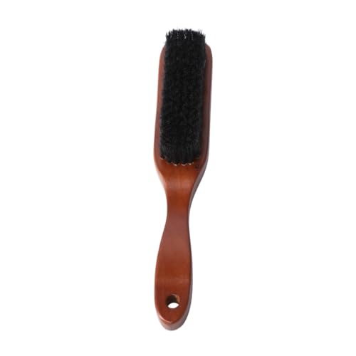 Ipetboom 1 Pc cepillo para barba hombre nariz kit de barba recogedor de pelo de barba desteñir - Mango madera Cepillo de barba de cerdas para hombre. cepillo portatil para barba De madera