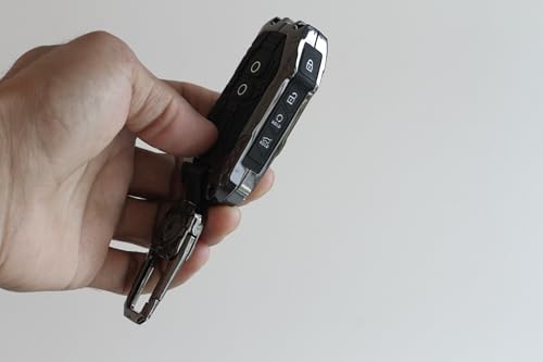 Image of Car Key Cover Fit for New Kia Seltos Facelift 2024 2023 | Carens, Clavis x line | Sonet Facelift - 4 Button Smart Key