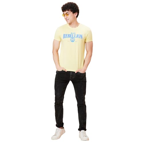 Image of Being Human Mint Regular Fit Round Neck Men's T-Shirt Clothing