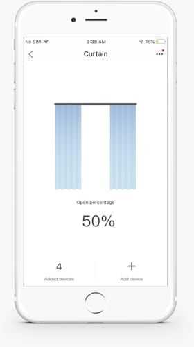 Image of Smart Switch Board (WiFi + Remote) (White) (2M Size) for Curtains /Blinds /Gates | 3 Year Warranty | Works with SmartLife App, Alexa, Google, Siri | Glass Touch