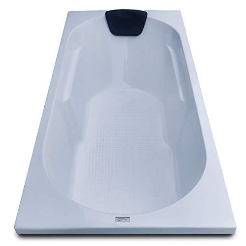 Image of MADONNA Divine Acrylic 5.5 feet Rectangular Bathtub (with Headrest) (White)