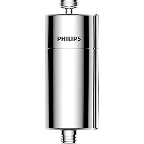 Philips Water In-Line Shower Filter with 3-Stage Filtration Cover