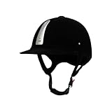 Reithelm Samt | Bequeme Verstellbare Reithut-Sporthelme | Für Wettkampfsport, Radsport, Damen, Herren, Teenager, Familie, Freunde