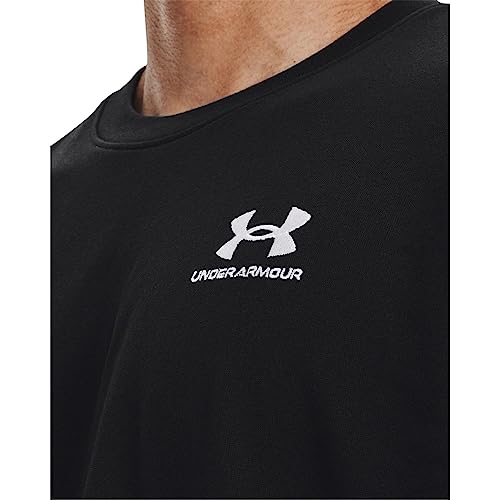Under Armour Heavyweight mit aufgesticktem Logo T-Shirt schwarz, L Herren – Ansicht 5