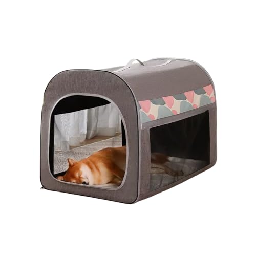 �h�[���^�y�b�g�x�b�h�b���L���p�E3�ʃ��b�V���ŒʋC�� �ӂ�ӂ�N�b�V�����������t���݌v�b���O���\�E�􂦂�p�b�h�b���^?��^���Ή��E�����p���K�n�E�X�b�y��N���g����y�b�g�p�i�z (�A���o�[�C�G���[,L(70*50*55cm))