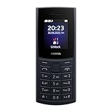 Nokia 110 4G with 4G, Camera, Bluetooth, FM Radio, MP3 Player, MicroSD, Long-Lasting Battery, and pre-Loaded Games | Blue