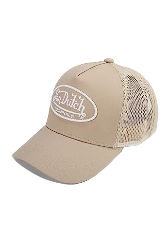 Von Dutch Trucker Cap Boston Beige, Size:OneSize