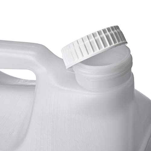 Hudson Exchange 2.5 Gallon Hedpak Container With Cap, Hdpe, Natural, 4 Pack #TOP5