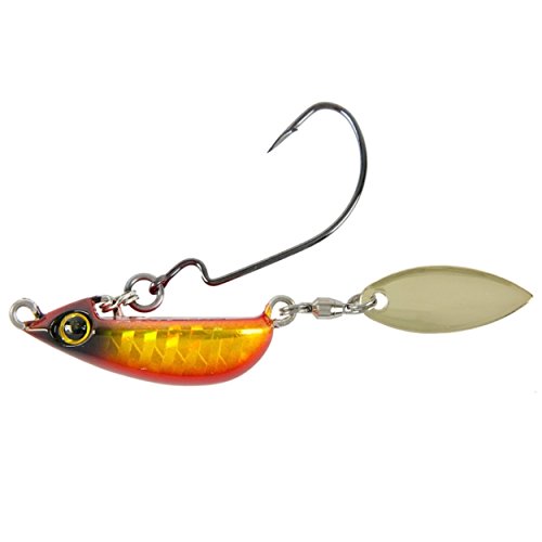 タカミヤ スピンテールジグ ファルケン R パフィン 14g アカキン #02 CM-584 ルアー