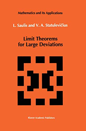 Limit Theorems for Large Deviations: 73 (Mathematics and its Applications) view 2