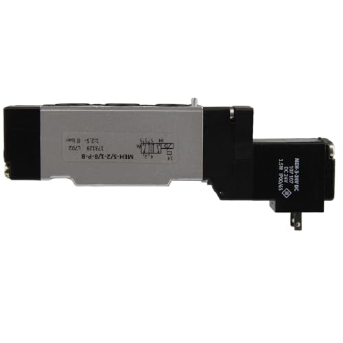 Electrovanne pneumatique 5/2 voies avec commande manuelle intégrée - 3
