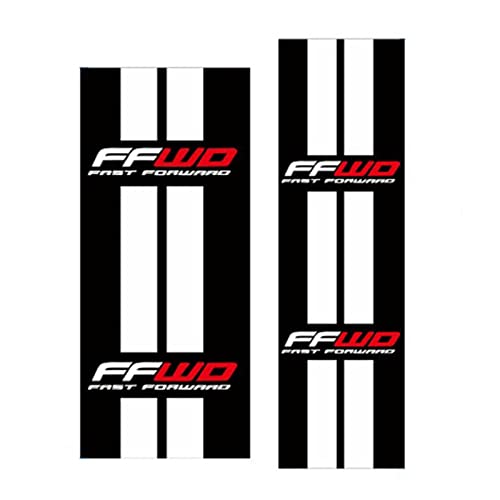 BUSEB Pegatina for Cubo de Bicicleta, Pegatina for Cubos FFWD, Pegatinas for Cubos de Llantas de Bicicleta de Carretera, calcomanías for Cubos de Ruedas de Bicicleta, Pegatinas for Cubos, calcomanías