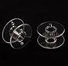 Class 15 Plastic Bobbins – Sewing Bobbins Fits Brother, Singer, Janome, Kenmore – 2518P Clear Plastic Bobbin Set for Drop-in System – Taiwan Made, Packaged in Canada – Sewing Machine Supplies #3