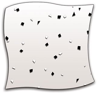 Miniatura 3 de Scott's Cakes - Mentas holandesas de chocolate navideño en una bolsa de confeti blanco y negro de 8 onzas