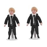 Puppenhaus-porzellanmenschen: kann zum dekorieren ihres sandtisches, ihrer mikroszene, ihrer bauernhoflandschaft und ihres zimmers verwendet werden.