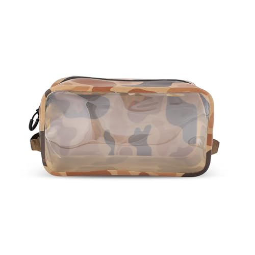 Yukon Outfitters Dry Diddy Pack – Bolsa de almacenamiento impermeable con costuras soldadas, cremallera resistente al agua, camuflaje vintage miniatura 3