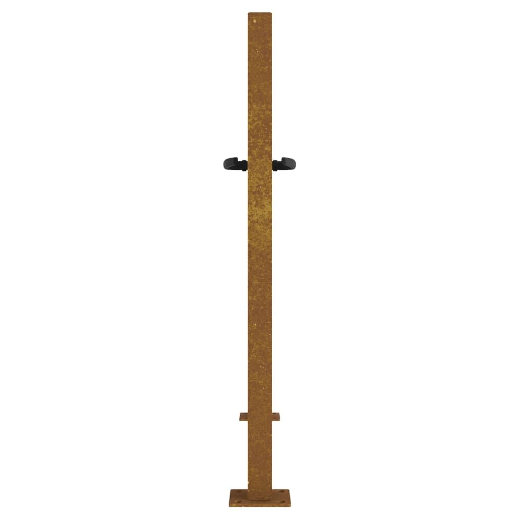 ShGaxin Gartentor 105x80 cm Cortenstahl Quadratisches Design, Gartentür, Zauntor, Garten Tor, Gartenpforte, Garden Gate, Gartentüre - 153250
