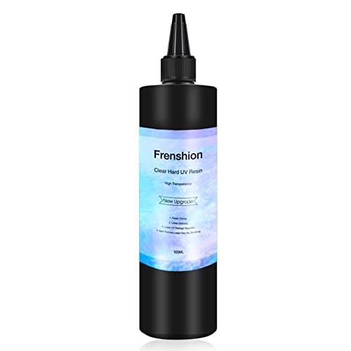 Resina UV de tipo duro pegamento de resina ultravioleta transparente de 500g