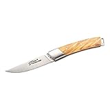 Olivenholz-Griffschalen Taschenmesser LE Thiers Pocket