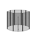 Conception de boîtier sécurisé : le boîtier entoure efficacement votre zone de saut, créant une barrière de sécurité. Ce design favorise un rebond sûr, vous permettant de sauter librement tout en vous sentant en sécurité à l'intérieur. C'est un élément essentiel de chaque configuration, assurant une expérience sûre et agréable pour tous les utilisateurs. Parfait pour les amateurs de trampoline et les familles.