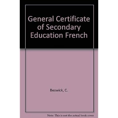 General Certificate of Secondary Education French