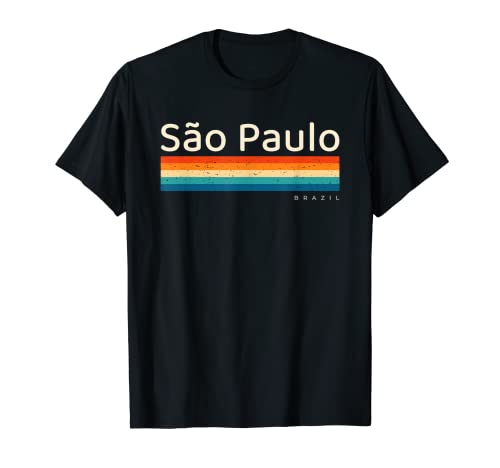 Sao Paulo Brasil - Diseño retro Camiseta