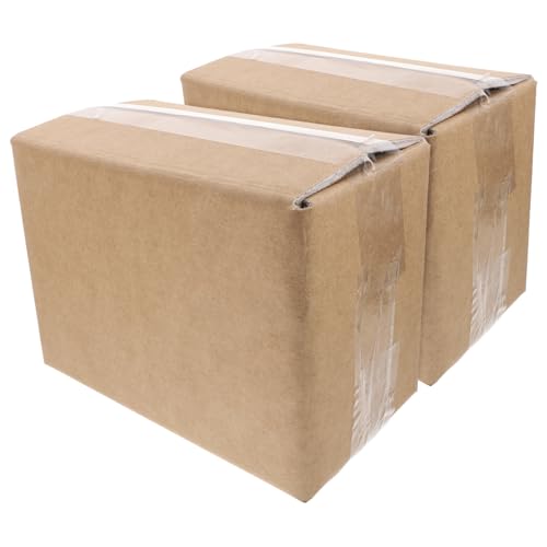 PLAFOPE 2pièces Boîtes Isothermes Alu Léger pour Transport Réfrigéré de Fruits et Fruits de Mer Boîte de Livraison Carton Isolé avec Lining Alu pour...