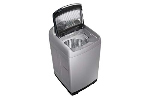 Image of Samsung 6.5 Kg Inverter 3 star Fully-Automatic Top Loading Washing Machine (WA65M4001HA /TL, Imperial Silver, wobble technology)