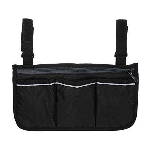 Organizador de silla para camping y playa PATIKIL soporte colgante negro con bolsillos
