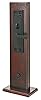EMTEK Craftsman Mortise Entry Set with Matching Finish Coventry Lever - Choice of Left/Right Handing - Available in 3 Finishes - F20330875CVRHUS3NL - Right Handed (RH) - Unlacquered Brass (US3NL) #1
