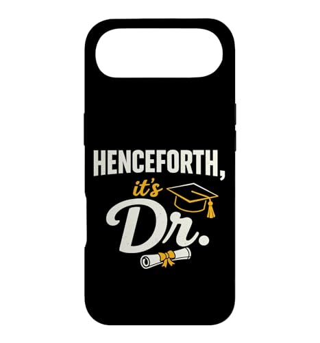 PhD Graduate Doctorate Degree Henceforth It's Dr. Graduation �X�}�z�P�[�X iPhone Air �p
