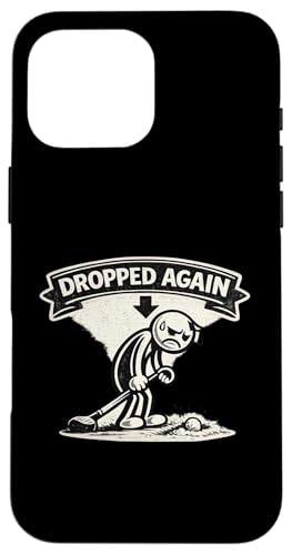 Dropped Again Golf | Golf Ball Drop Humor Penalty Stroke