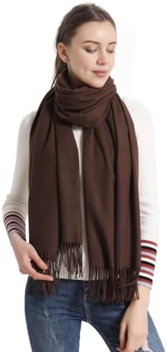 Cashmere Pashmina Scarf - Super Soft Women Pashminas (20+ Colors)