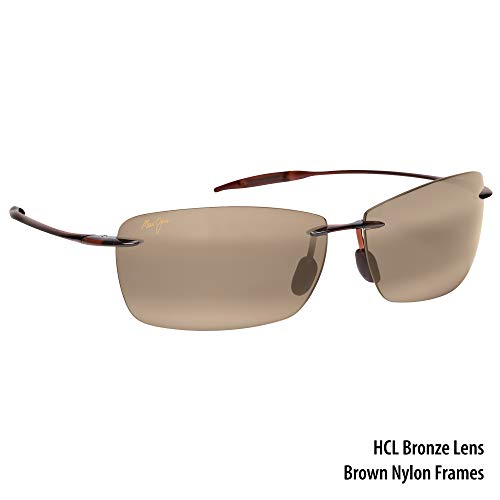 Maui Jim Sunglasses - Lighthouse / Frame: Gloss Black Lens: Polarized Neutral Gray, Gloss Black/Neutral Grey, 652