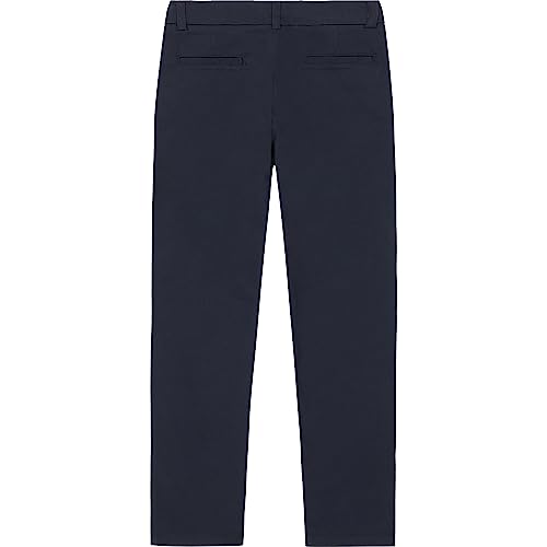 Image of Nautica Girls' School Uniform Twill Skinny Pants, Comfortable Stretch Material, Wrinkle & Fade Resistant