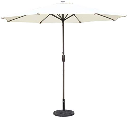 Sombrilla para mesa de jardín de 9 pies con parasol para patio exterior CLSDRZC de mercado
