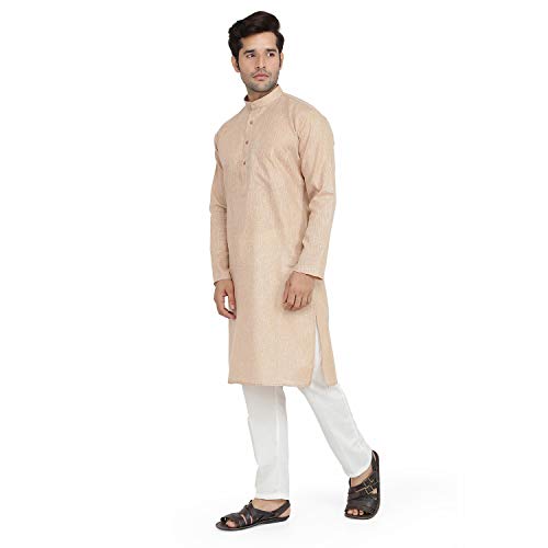 Image of Royal Kurta Mens Cotton Kurta Pyjama Set