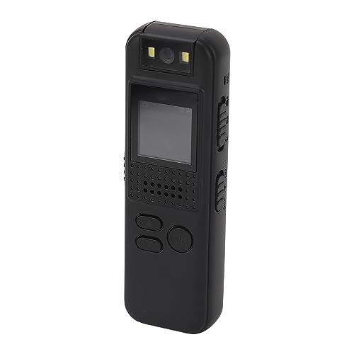 Marhynchus Körperkamera, 1080P HD Video Body Cam Sport-DV-Kamera mit 180 Grad Drehbarem Objektiv