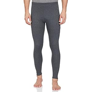 Jockey Women’s Tailored Fit Cotton Thermal Leggings with Concealed Elastic Waistband (2520-0105-CHAML-X-Large_Grey_XL)