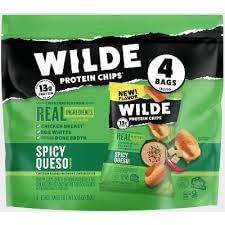 Protein Chips - Spicy Queso - 4ct 5.36oz GLUTEN FREE