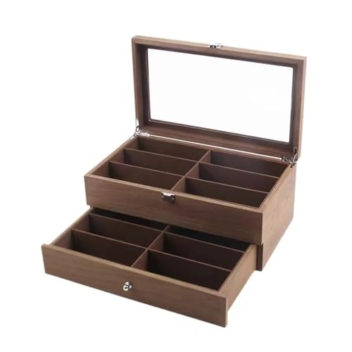 Expositor Gafas de Madera de Súper Lujo Caja de Almacenamiento Estilo 2