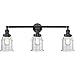 Innovations 205-BK-G182 Three Light Bath Vanity from Franklin Restoration Collection