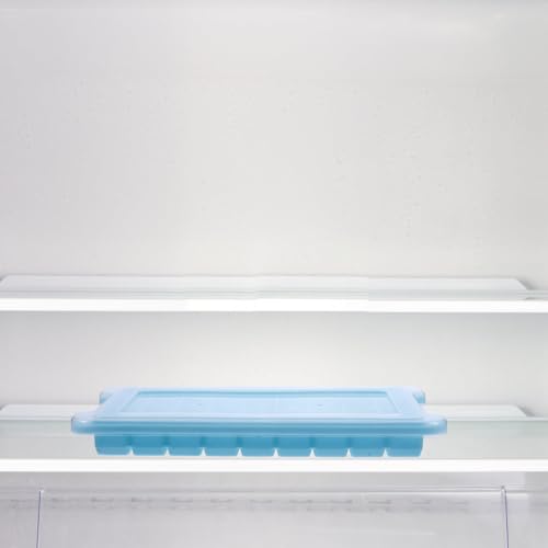 Cabilock 3 piezas molde de cubitos de hielo con tapa miniatura 3