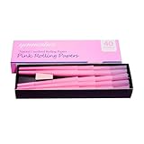 Pre Rolled Cone 40 Pack Pink Cone Papers Classic King Size With Tips & Packing Tubes