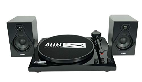 Altec Lansing ALT-900 Vinyl Record Player Turntable with Bluetooth and Dual Stereo Speakers