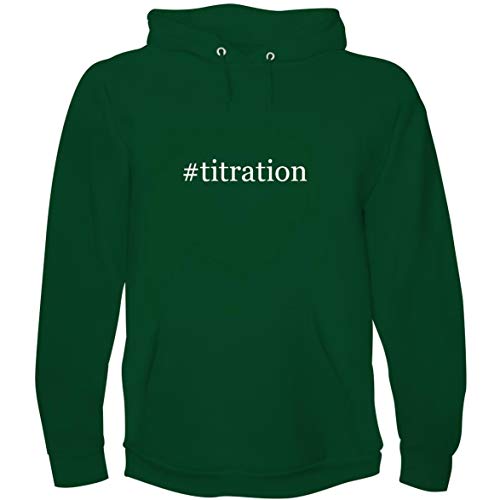 The Town Butler #Titration - Men's Hoodie Sweatshirt, Green, Large