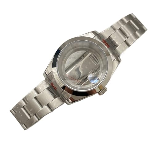 1�� 36/39mm NH35 �r���v�P�[�X �f�C�g�W���X�g NH35 NH36 ���[�u�����g 50���[�g���h�� �T�t�@�C�A�N���X�^�� 316L�X�`�[�� �T�t�@�C�A�V���o�[�P�[�X(A2,39MM)