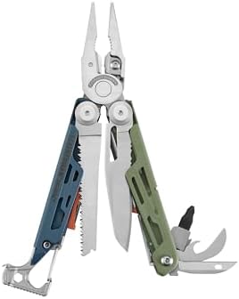 Leatherman Signal Multi-Tool, Tundrascape | 19 Werkzeuge für Camping & Survival